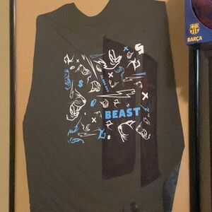 Signed Mr Beast 24 hour livestream shirt